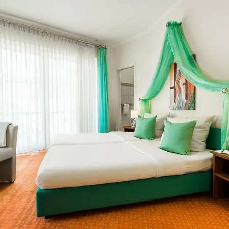 酒店 Rheinhotel Ruedesheim - Wellness 吕德斯海姆