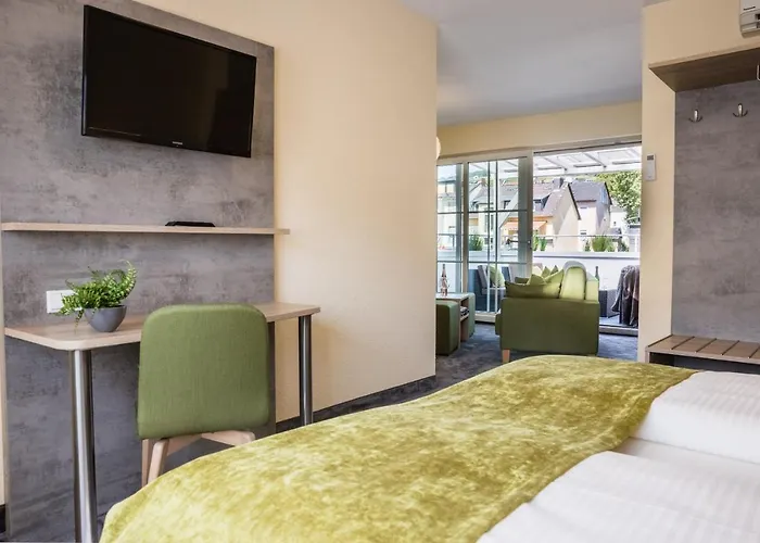 מלון Rheinhotel Ruedesheim - Wellness 3*