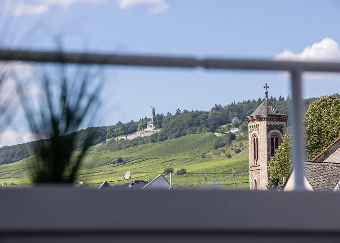 מלון Rheinhotel Ruedesheim - Wellness רודסהיים אם ריין